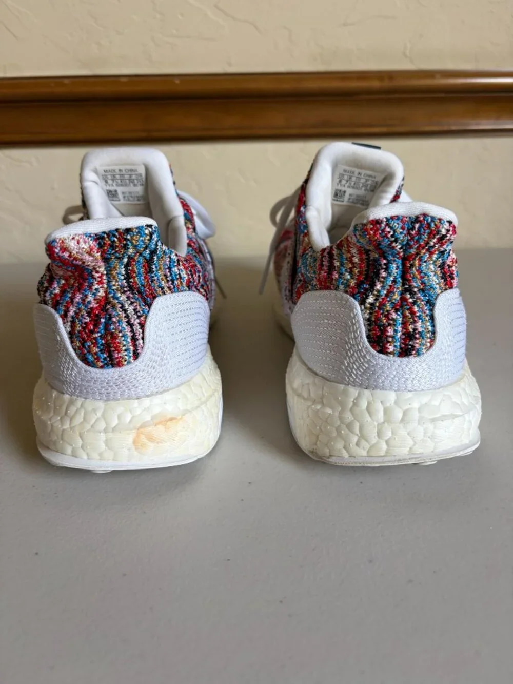 Adidas X Missoni Ultra Boost Clima UB W VS. Mi Multi-Color D97771 Msrp $250